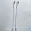 Disposable All Silicone 2 way Foley Catheter